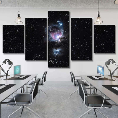 Orion Nebulq Space Galaxy Sky and Space Multi Piece Panel Canvas Home Decor Housewarming Gift Ideas Poster Canvas Gallery Prints