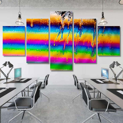 Psychedelic Abstract Planet Soap Bubble Light 32 Galaxy Sky and Space Multi Piece Panel Canvas Home Decor Housewarming Gift Ideas Poster Canvas Gallery Prints