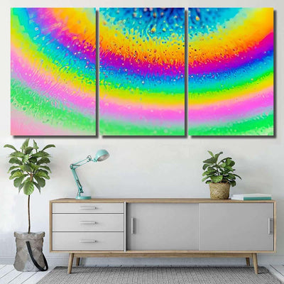 Psychedelic Abstract Planet Soap Bubble Light 15 Galaxy Sky and Space Multi Piece Panel Canvas Home Decor Housewarming Gift Ideas Poster Canvas Gallery Prints