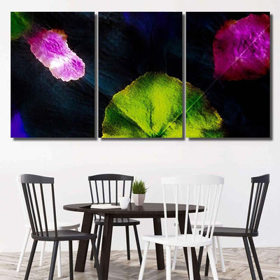 Purple Extraterrestrial Watercolor Grunge White Space Galaxy Sky and Space Multi Piece Panel Canvas Home Decor Housewarming Gift Ideas Poster Canvas Gallery Prints