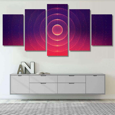 Interstellar Space Background Galaxy Illustration Nebula Galaxy Sky and Space Multi Piece Panel Canvas Home Decor Housewarming Gift Ideas Poster Canvas Gallery Prints