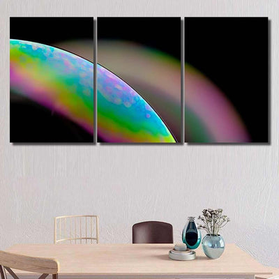 Psychedelic Abstract Planet Soap Bubble Light 8 Galaxy Sky and Space Multi Piece Panel Canvas Home Decor Housewarming Gift Ideas Poster Canvas Gallery Prints
