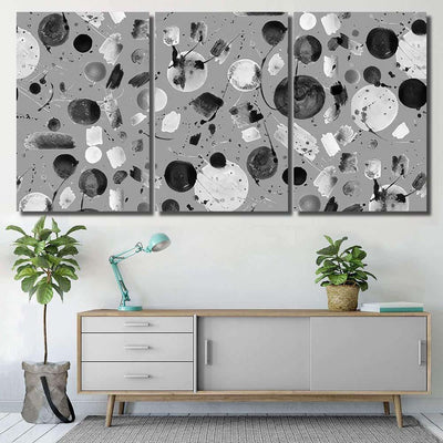 Hand Abstract Watercolor Galaxy Planets Galaxy Sky and Space Multi Piece Panel Canvas Home Decor Housewarming Gift Ideas Poster Canvas Gallery Prints