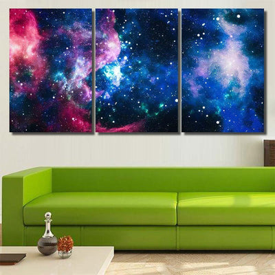 Star Field Deep Space Many Light 5 Galaxy Sky and Space Multi Piece Panel Canvas Home Decor Housewarming Gift Ideas Poster Canvas Gallery Prints