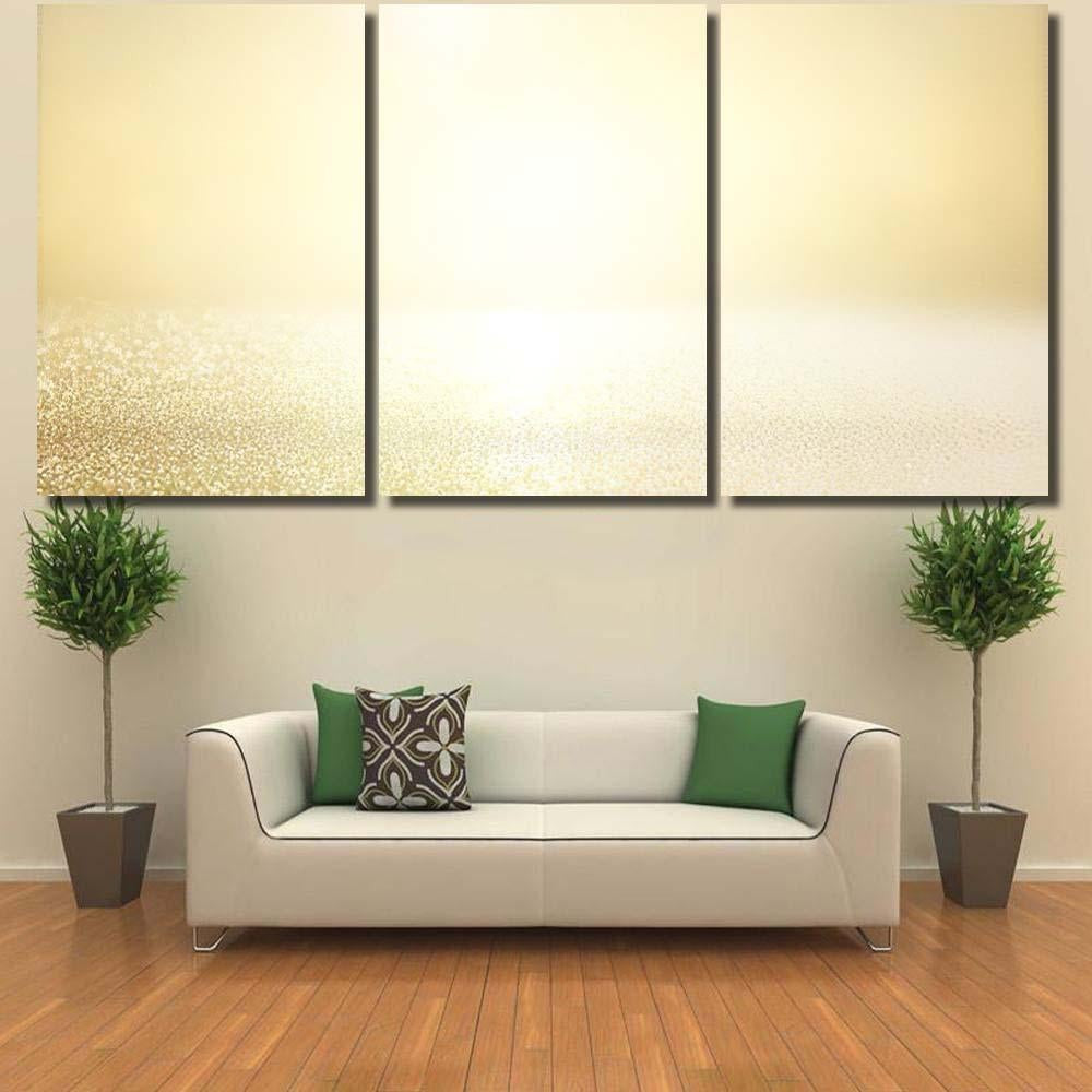 Glitter Vintage Lights Background Silver Light 2 1 Galaxy Sky and Space Multi Piece Panel Canvas Home Decor Housewarming Gift Ideas Poster Canvas Gallery Prints