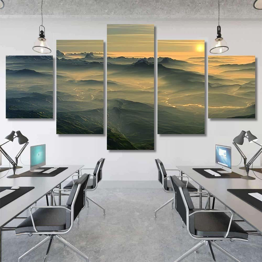 Fantasy Landscape 11 - Fantasy Canvas Print Panel Canvas, 3-5 Piece Canvas Art, Multi Panel Canvas Wall Art Poster Canvas Gallery Framed Prints, Canvas