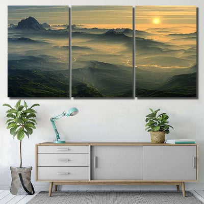 Fantasy Landscape 11 - Fantasy Canvas Print Panel Canvas, 3-5 Piece Canvas Art, Multi Panel Canvas Wall Art Poster Canvas Gallery Framed Prints, Canvas