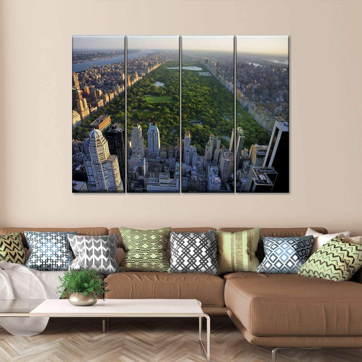 Palm Trees Paradise Tropical Sunset Multi Canvas Wall Art Ideas, Multi Piece Panel Canvas Home Decor Housewarming Gift Ideas Framed Prints, Canvas