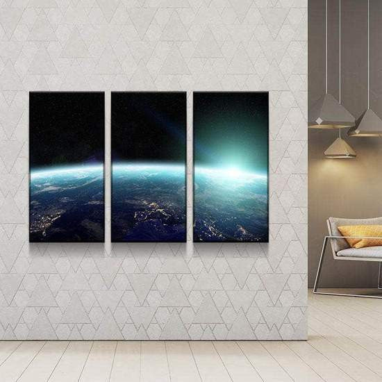 Palm Trees Paradise Tropical Sunset Multi Canvas Wall Art Ideas, Multi Piece Panel Canvas Home Decor Housewarming Gift Ideas Framed Prints, Canvas
