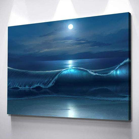 Luxury New York City at Night City Landscape Multi Canvas Wall Art Ideas, Multi Piece Panel Canvas Home Decor Housewarming Gift Ideas Framed Prints, Canvas