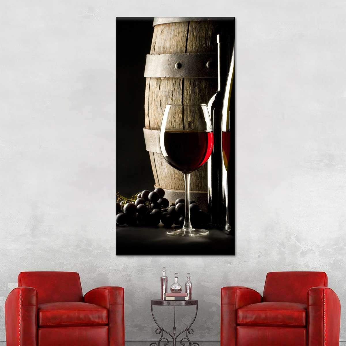 Blue Bliss Wine Drinking Multi Canvas Wall Art Ideas, Multi Piece Panel Canvas Home Decor Housewarming Gift Ideas Framed Prints, Canvas