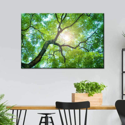 Sunrise on the Snowy Mountain Multi Canvas Wall Art Ideas, Multi Piece Panel Canvas Home Decor Housewarming Gift Ideas Framed Prints, Canvas
