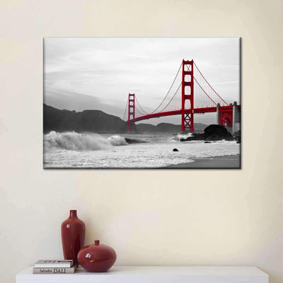 Print Dueling Wild Horses Wild Animals Multi Canvas Wall Art Ideas, Multi Piece Panel Canvas Home Decor Housewarming Gift Ideas Framed Prints, Canvas