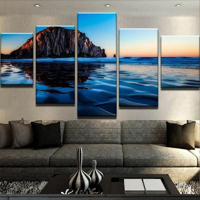 City Landscape Empire State Building Sunset Usa Pround Multi Canvas Wall Art Ideas, Multi Piece Panel Canvas Home Decor Housewarming Gift Ideas Framed Prints, Canvas