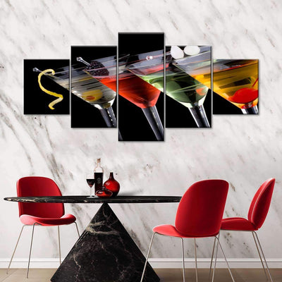 Branching Deer Antlers Wild Animals Multi Canvas Wall Art Ideas, Multi Piece Panel Canvas Home Decor Housewarming Gift Ideas Framed Prints, Canvas