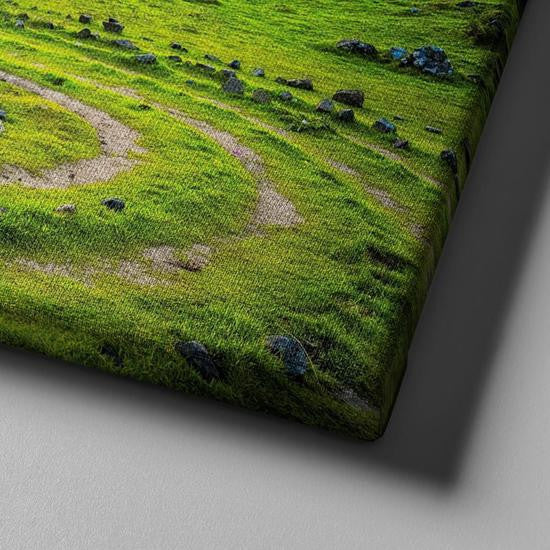 Natural Landscape Druidic Circles Dungeons & Dragons Multi Canvas Wall Art Ideas, Multi Piece Panel Canvas Home Decor Housewarming Gift Ideas Framed Prints, Canvas