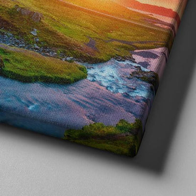 Natural Landscape Primordial Sunset Multi Canvas Wall Art Ideas, Multi Piece Panel Canvas Home Decor Housewarming Gift Ideas Framed Prints, Canvas