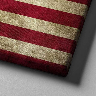 Stars and Stripes American Flag USA Flag Multi Canvas Wall Art Ideas, Multi Piece Panel Canvas Home Decor Housewarming Gift Ideas Framed Prints, Canvas