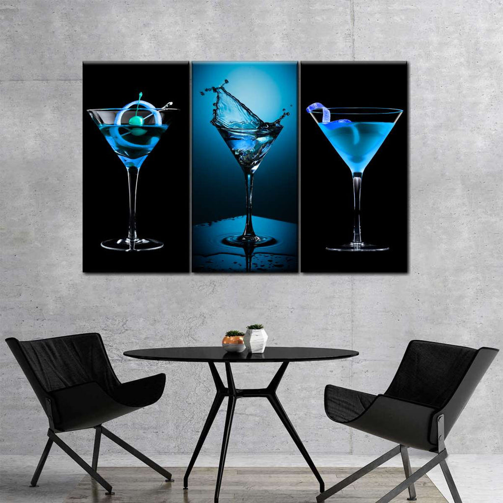 Cascading Paradise Natural Lanscape Multi Canvas Wall Art Ideas, Multi Piece Panel Canvas Home Decor Housewarming Gift Ideas Framed Prints, Canvas