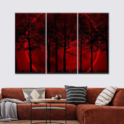Cascading Paradise Natural Lanscape Multi Canvas Wall Art Ideas, Multi Piece Panel Canvas Home Decor Housewarming Gift Ideas Framed Prints, Canvas