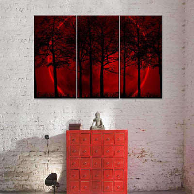 Cascading Paradise Natural Lanscape Multi Canvas Wall Art Ideas, Multi Piece Panel Canvas Home Decor Housewarming Gift Ideas Framed Prints, Canvas