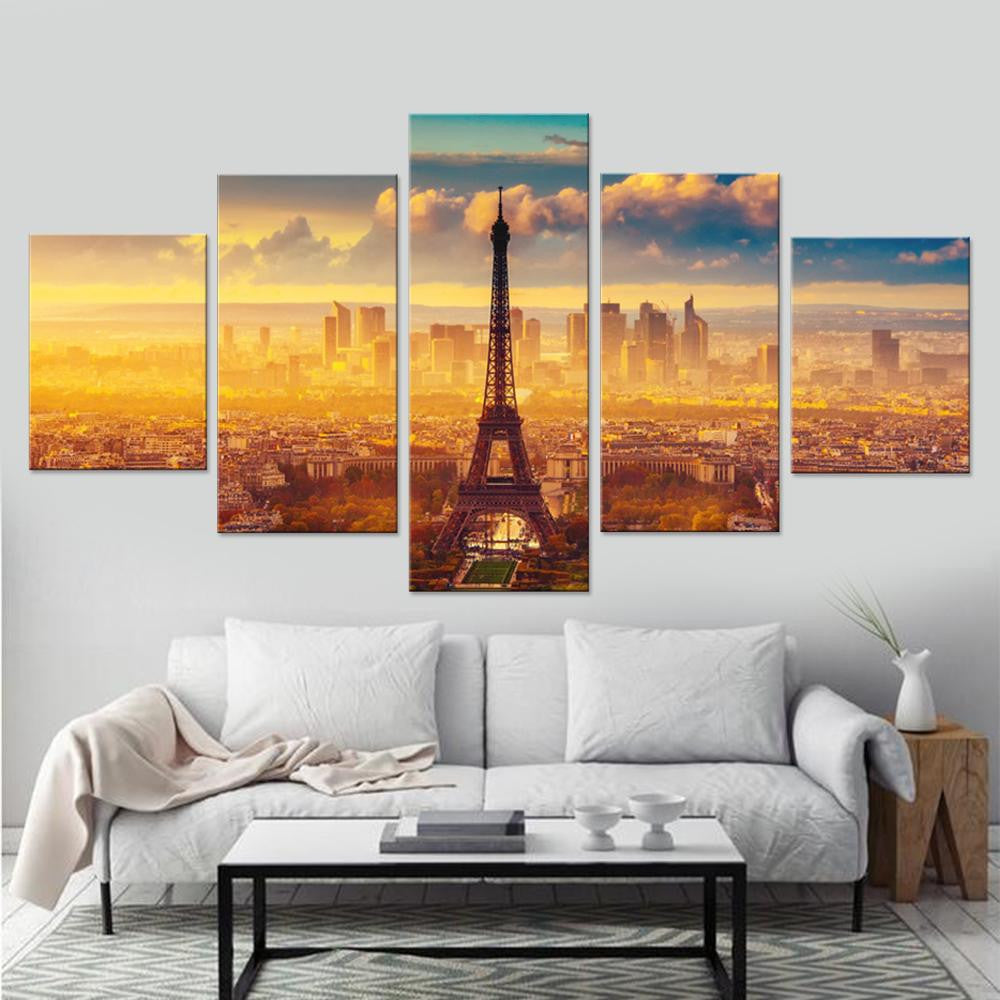 Peaceful Winter Forest Multi CanvasBeautiful Wall Art Ideas, Multi Piece Panel Canvas Home Decor Housewarming Gift Ideas Framed Prints, Canvas