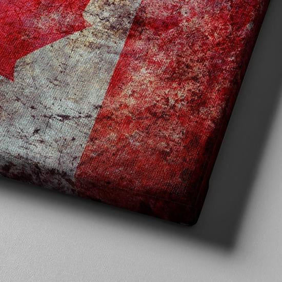 Maple Leaf Canadian Flag Canadian Flag Multi Canvas Wall Art Ideas, Multi Piece Panel Canvas Home Decor Housewarming Gift Ideas Framed Prints, Canvas