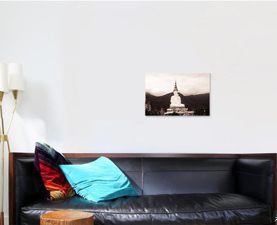 Pha Son Kaew Temple 5 White Buddha Religion Luxury Multi Canvas Prints, Multi Piece Panel Canvas Gallery Art Print Print