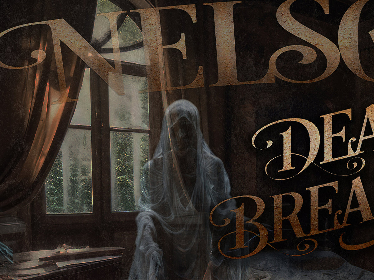 Aeticon Canvas Dead and Breakfast Halloween Sign | Creepy Halloween Sign | Halloween Ghost Sign | Scary Halloween Sign | Outdoor or Indoor Halloween Sign