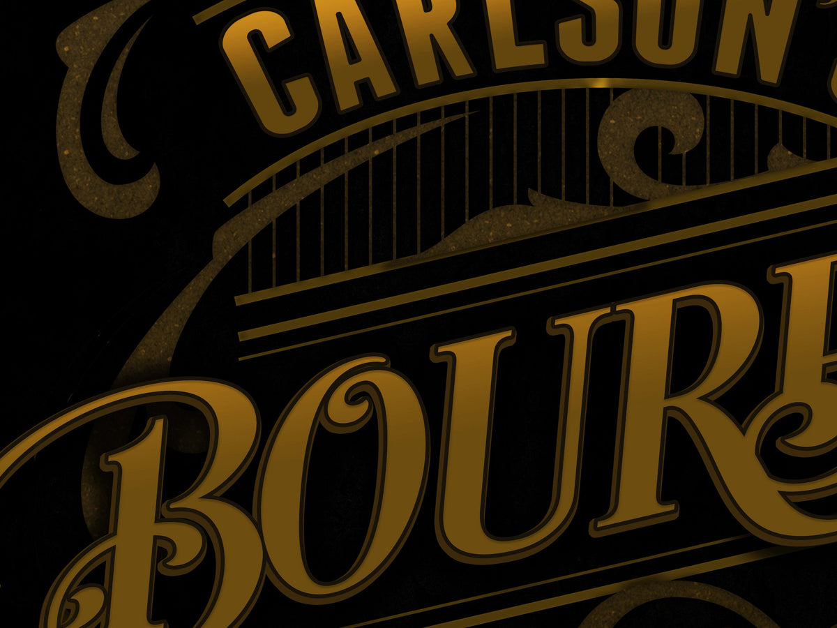 Aeticon Canvas Personalized Bourbon Bar Sign | Bourbon Bar Cigar Sign | Bourbon and Cigars Sign | Rustic Bourbon Sign | Vintage Bourbon Bar Sign