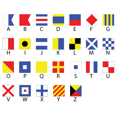 Nautical Flag Welcome Canvas Sign Nautical Flag Sign Nautical Signs, Wedding Gift, Print Decor Wall Decor
