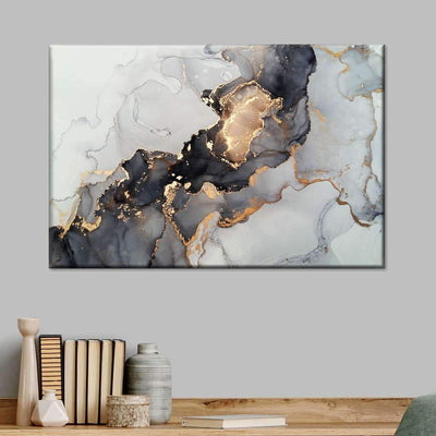 Striking Gold Abstract Multi Canvas Wall Art Ideas, Multi Piece Panel Canvas Home Decor Housewarming Gift Ideas Framed Prints, Canvas