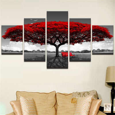 Cloudy Golden Gate Bridge Red Bridge Landscape Multi Canvas Wall Art Ideas, Multi Piece Panel Canvas Home Decor Housewarming Gift Ideas Framed Prints, Canvas
