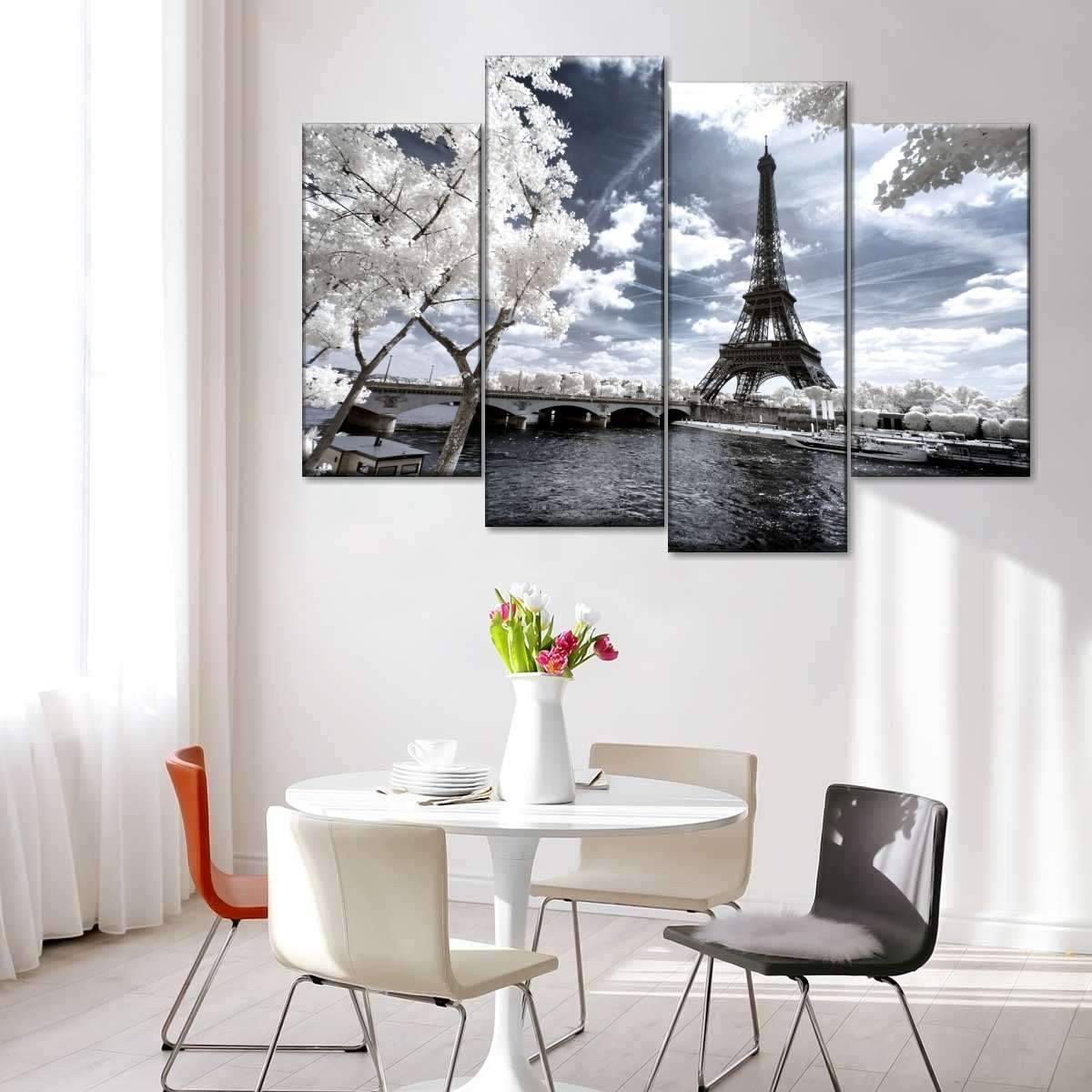 Gazing White Wolf Wild Animal White Wolf Lover Multi Canvas Wall Art Ideas, Multi Piece Panel Canvas Home Decor Housewarming Gift Ideas Framed Prints, Canvas