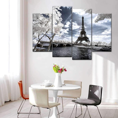 Gazing White Wolf Wild Animal White Wolf Lover Multi Canvas Wall Art Ideas, Multi Piece Panel Canvas Home Decor Housewarming Gift Ideas Framed Prints, Canvas