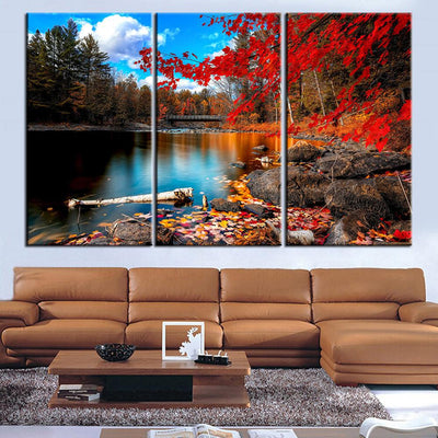Tranquil Waves Sunrise Ocean BLue Sea Natural Landscape Multi Canvas Wall Art Ideas, Multi Piece Panel Canvas Home Decor Housewarming Gift Ideas Framed Prints, Canvas