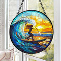 Paddle Boarding Glass Suncatcher, Paddle Board Window Hanger, Paddle Boarder Gifts, Birthday Gifts, Christmas Gifts