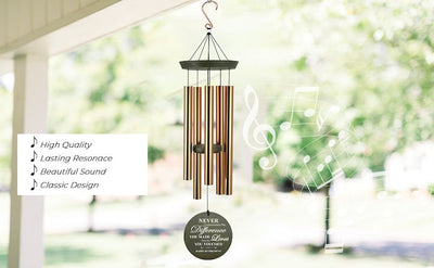 Custom Wind Chimes For Retiring Friends And Family | Retirement Wind-Chime | Women Or Men Retirement Gift | Police Officer Gift