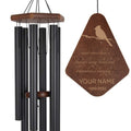 Personalized Memorial Wind Chimes,Custom Memorial Wind Chimes,Sympathy Gift , In Memory Wind Chimes for Outdoors