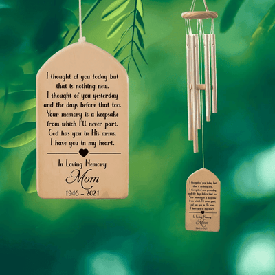Memorial Wind Chime Sympathy Gift for Loss of Grandmother Loss of Mom Remembrance Wind Chime Bereavement Gift in Memory Condolence Gift