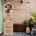 Horse Memorial Wind Chime, Horse Loss Gift, Loss of Horse Sympathy Gift, Hoofprints on My Heart, Pet Loss Gift, Horse Pony Memorial Marker