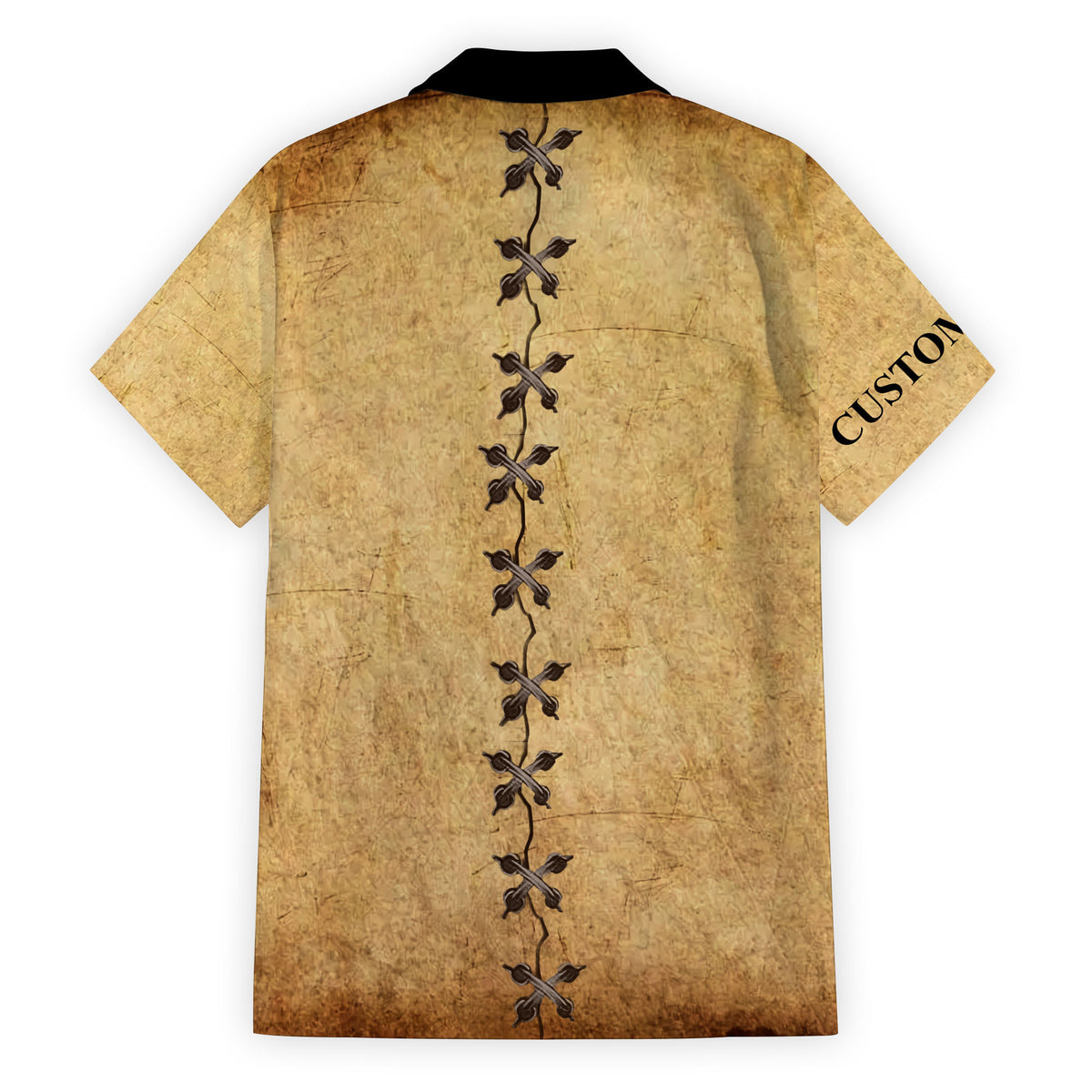 Personalized Vintage Train Room Steam Locomotive Printed Hawaiian Shirt