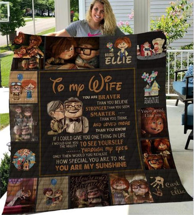 To My Wife Blanket - Never Forget That How Special You Are To Me I Love You Always Christmas Birthday Anniversary Personalization Gift For Her