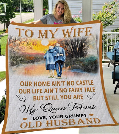 To My Wife Blanket - Never Forget That How Special You Are To Me I Love You Always Christmas Birthday Anniversary Personalization Gift For Her