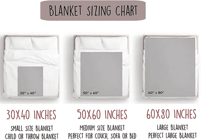 Personalized Baby Blankets - Baby Blanket for Girls with Name, Elephant Blanket - Custom Baby Blanket, Gift for Baby - Fleece, Sherpa Baby Blanket