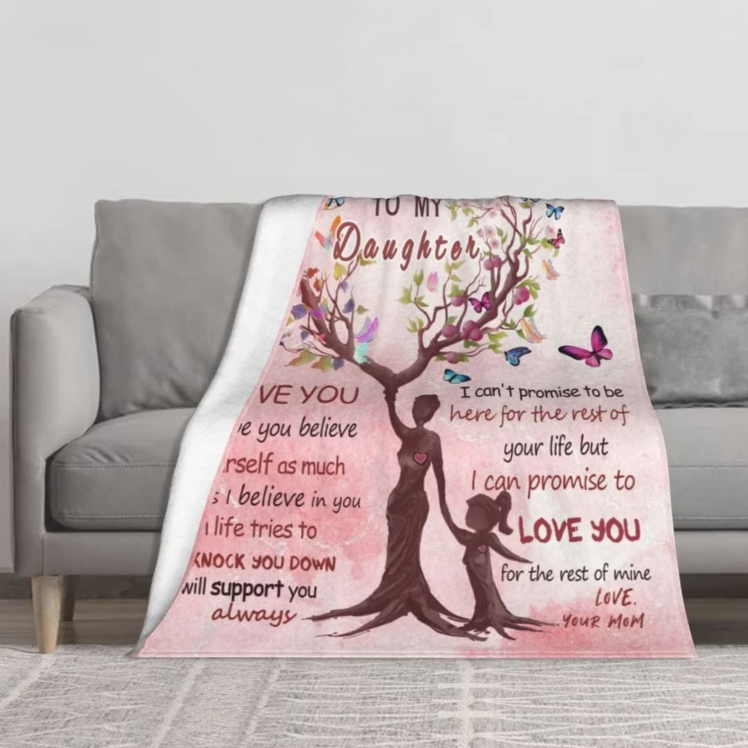 Tree of Life Mother and Daughter Blanket Gift for Daughter To My Daughter Blanket