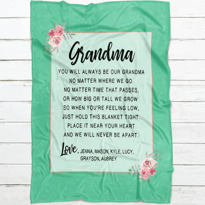 Personalized Blanket Gift for Grandma Blanket