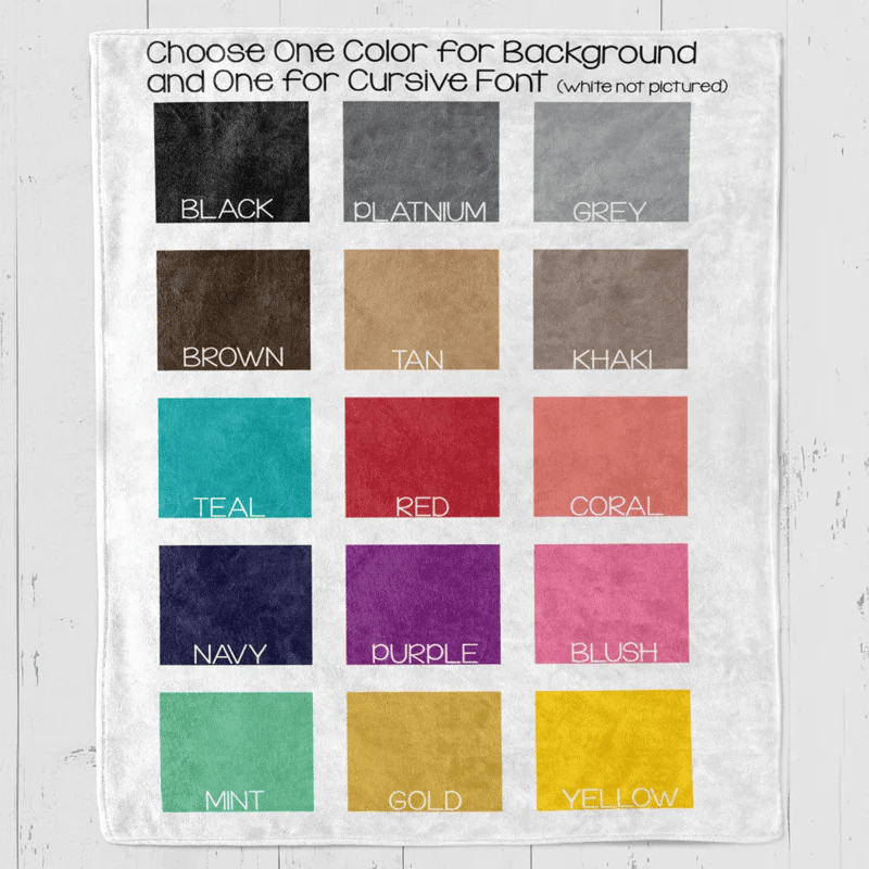Personalized Blanket Gift for Grandma Blanket