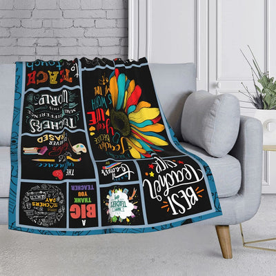Teacher Blanket Gifts for Teachers, All Seasons Blanket Teacher Appreciation Gifts Back to School Gift Ideas for Teachers