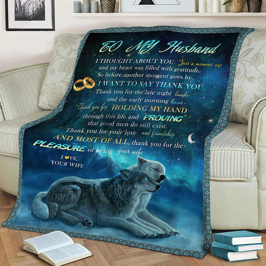 Father Day Gift To My Husband Blankets From Wife Blanket For Best Husband Birthdays Anniversary Wedding Gifts Blankets
